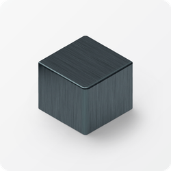 П-профиль 10х10 мм. из нержавеющей стали NEEXY PVS97-22 BBL-L Антрацит браш 2.7м.