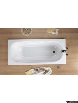 Ванна стальная BLB UNIVERSAL ANATOMICA 150*75 170*75 белая без отв. д/ручек с отв. д/ручек