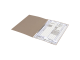 Скоросшиватель картонный ОФИСМАГ, гарантированная плотность 220 г/м2, до 200 листов, 127819