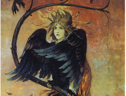 Купить картину обогреватель, репродукция Васнецова Гамаюн, птица вещая