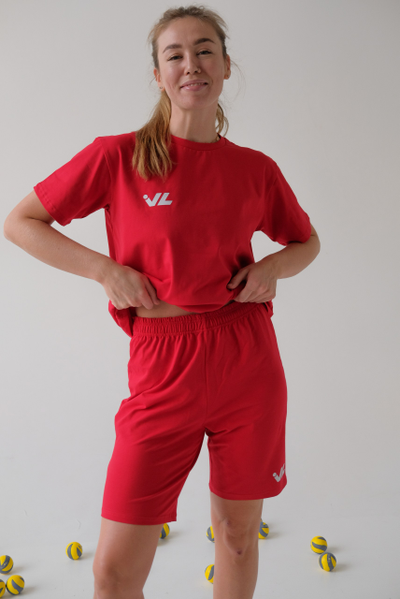Тренировочный костюм Volleylife КРАСНЫЙ (размер с 42 по 48)