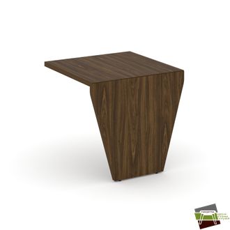 Corner Брифинг-приставка COR.BR-8 Орех лоренцо/Графит 800*800*750