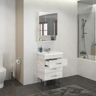 Комплект мебели для ванной комнаты Никосия-60Н от COMFORTY