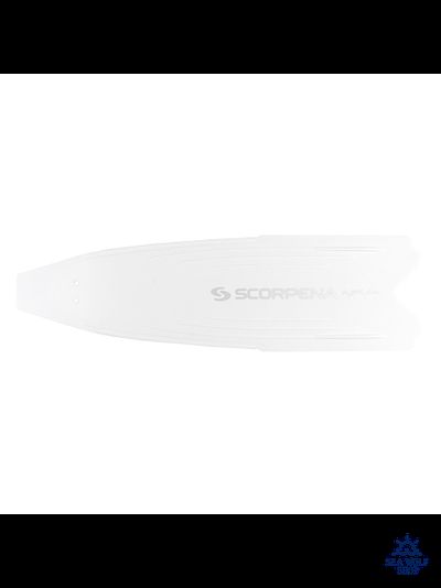Лопасти Scorpena Apnea белые пластиковые для ласт, пара