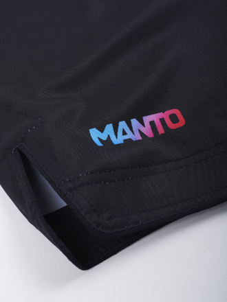 Купить Шорты MANTO fight shorts MIAMI в черно-розовом цвете для тренировок и ММА