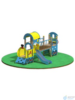 Детский игровой комплекс «Паровоз»