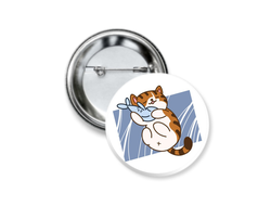 Значок Котики №10