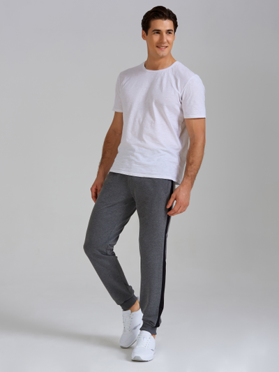 Спортивные брюки мужские  21SBM-1444, с манжетом