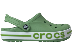 Crocs Bayaband Clog темно-зеленые с белым