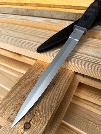 Тактический нож Страйт сталь 95Х18, рукоять резина