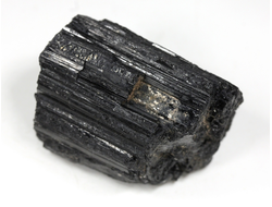 Турмалин чёрный шерл, кристалл /фрагмент кристалла, Бразилия (36*27*25 мм, 57 г) №29757