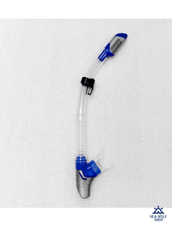 Маска для дайвинга с трубкой СВВ комплект синий