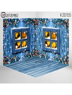 Фотофон 3D пазловый «Свет в окошке»