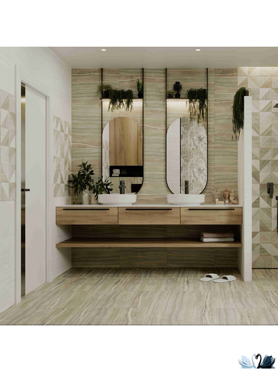 Плитка напольная Belani Palissandro G оливковый 41,8 х 41,8 см под мрамор Береза керамика