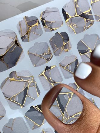 Пленки для педикюра с фольгой VIP-050