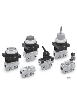 3/2 пневмораспределители с механическим управлением VM130-A