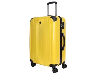Комплект из 3х чемоданов Olard abs Pyramid S,M,L желтый