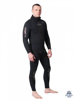 Гидрокостюм неопрен 11мм SARGAN "КАЛАН 3.0" эластичный р.M-48/50