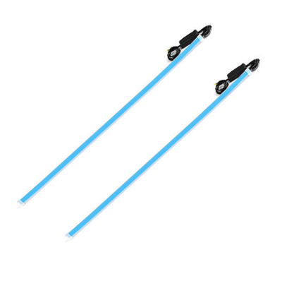 Гибкие ходовые огни с бегущим поворотником, 60см, 9-16v (комплект, 2шт)