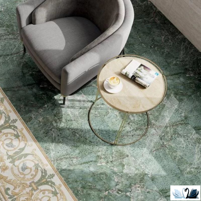 Керамогранит Kerama Marazzi Эвора зеленый 60х60 см SG648022R лаппатированный обрезной