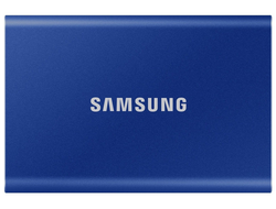 Внешний накопитель Samsung SSD T7 USB 1TB Dark Blue MU-PC1T0H