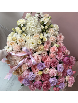 КОРЗИНА МИКС ЦВЕТОВ №35