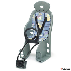 Детское кресло для велосипеда Tech Team YC-812 Заднее с креплением на подседельную трубу