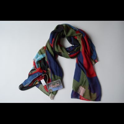 Итальянский платок из микромодала Vizio Италия F 12 разноцветный