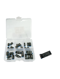 Грузило рыболовное "Свинцовая лента" с оливкой пластик/ кембрик" #2-набор