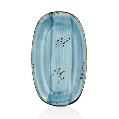 Блюдо овальное 15*8 см Infinity Bone