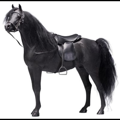 Служебный конь МВД РФ - Коллекционная ФИГУРКА 1/6 Russian Police Force Horse (EX057) - POPTOYS