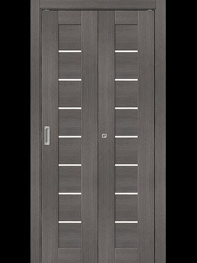 Дверь-книжка Браво 22 Грей серый