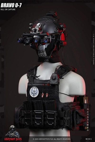 ПРЕДЗАКАЗ - Саймон "Гоуст" Райли (Ghost, CoD Modern Warfare)  - Коллекционная ФИГУРКА 1/6 scale BRAVO 0-7 KILL OR CAPTURE (M001) - VERYHOTTOYS ?ЦЕНА: 17600 РУБ.?