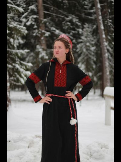 Платье славянское «Велесиха»