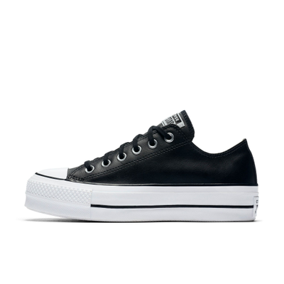 Converse chuck taylor platform black discount