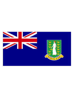 Флаг Виргинских островов гостевой Adria Bandiere BI159 150х225см синий