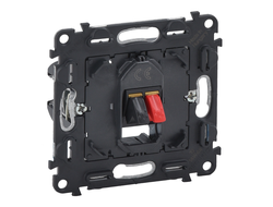 Legrand 753072, Акустическая розетка с пужинным зажимом, Valena Life / Allure