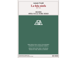 Vivaldi, Antonio La fida ninfa RV714 Oper Klavierauszug (it)