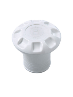 Заливная горловина для топлива Can-SB TP2187 Ø88x78 под шланг Ø50мм из белого пластика