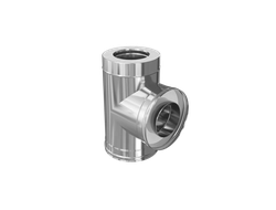 Сэндвич-тройник 90 (304/0,8мм + 430/0,5мм) D 115х200 Ferrum Ceramics