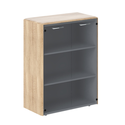 Шкаф для документов со стеклянными дверками DMC 85.2