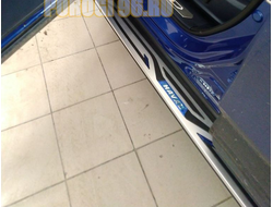 Пороги ОЕМ для Haval F7/F7x 2019-
