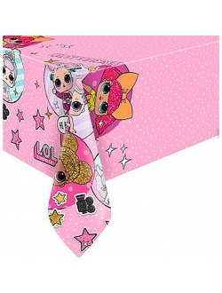 Скатерть "Куклы ЛОЛ" / LOL