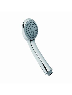 Душевая лейка Accoona A323, 1 режим, корпус пластик, цвет хром