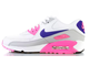 Nike Air Max 90 Gray (Серые с розовым)