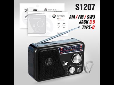 Радиоприемник deespi RE-13 AM/FM/SW/USB/AUX/MicroSD