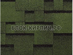 Гибкая черепица Tegola top shingle футуро зеленый