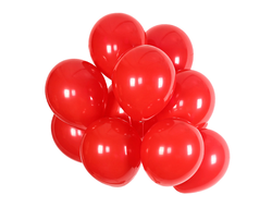 Облако красных шаров