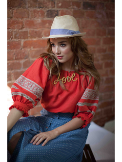 Блуза -Крестьянка