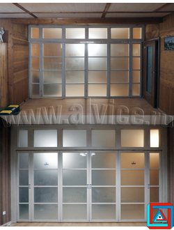 СКЛАДНЫЕ и РАЗДВИЖНЫЕ ПЕРЕГОРОДКИ в МДФ профиле